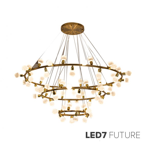 Loft Indystry Modern - E27 Bulbs Chandelier